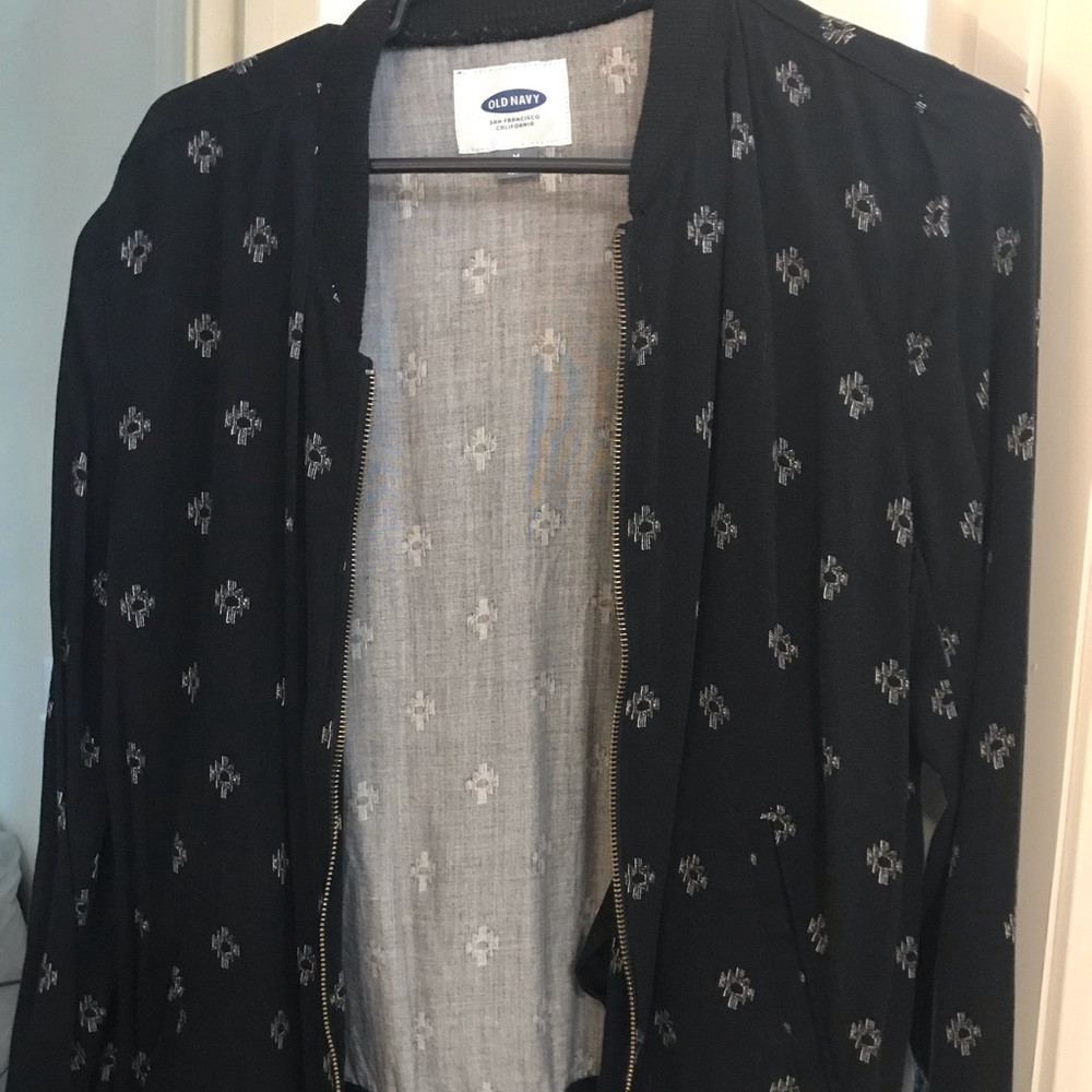 Flowy bomber jacket